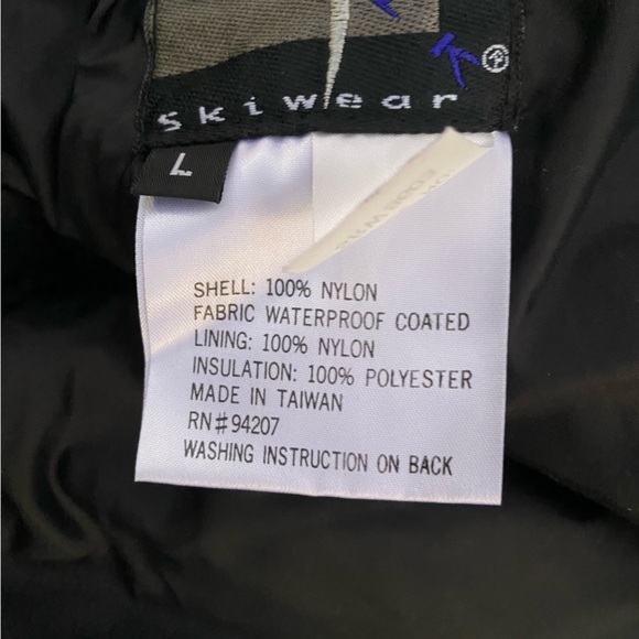 Rawik Skiwear Youth Black Insulated Zippered Pockets Jogger Ski Pants Size L - Picture 14 of 15